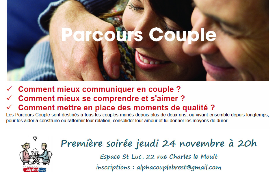 1ere Soiree Alpha Couple Le 24 Novembre Le Diocese De Quimper Et Leon